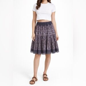 Hazel Tiered Boho Skirt Size Medium